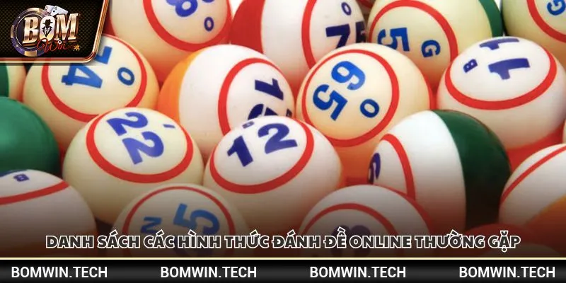 Danh sách các hình thức đánh đề online thường gặp