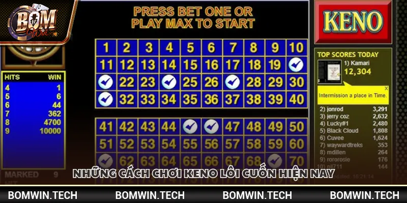 Mẹo chơi Keno – Cách chọn số dễ trúng nhất 3 Những cách chơi Keno lôi cuốn hiện nay